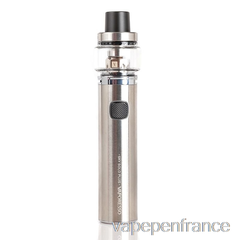 Vaporesso Sky Solo & Solo Plus Kit De Démarrage édition Solo Plus - Stylo Vape En Acier Inoxydable